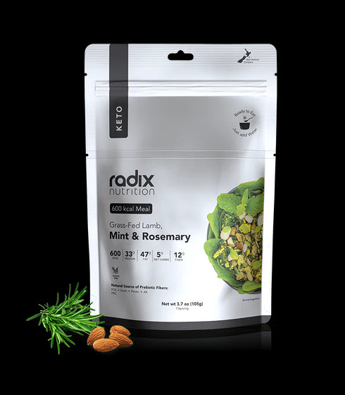 RADIX Keto Meal Grass-Fed Lamb & Mint & Rosemary 600KCal-Matakana Pharmacy